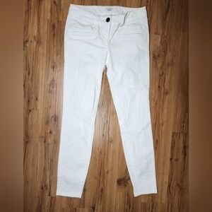Ann Taylor LOFT White Marisa Fit Slim Pants – Size 00 – 26" Inseam